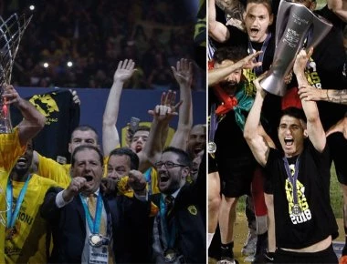 Μυθική η ΑΕΚ: Τα «σήκωσε» όλα και συνεχίζει... - Τα «έσπασαν» στον Π. Κιάμο (φωτό, βίντεο)